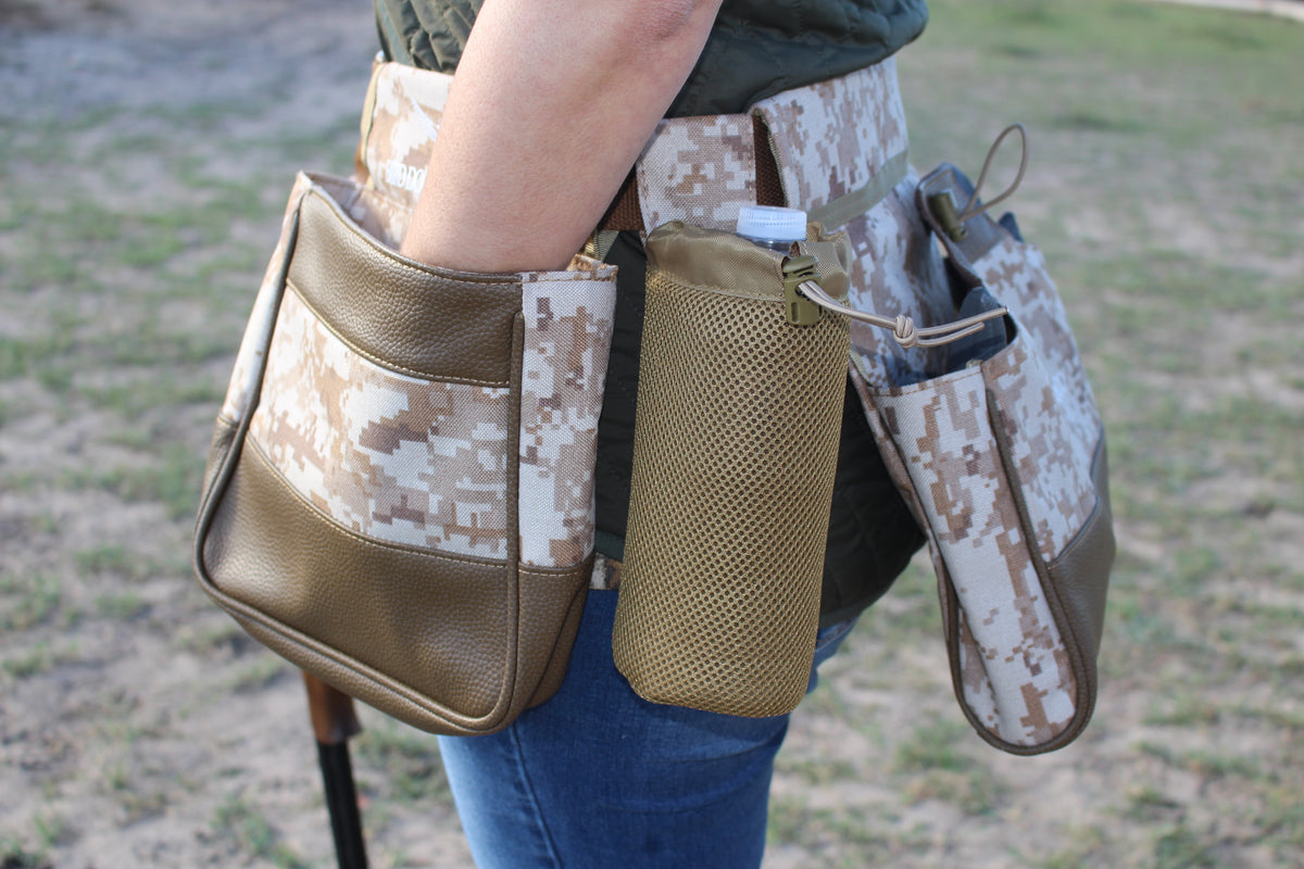 Game Bird Bags Digital Camo / Brown Microfiber Leather Bird Down Brand Co