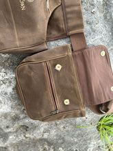 Load image into Gallery viewer, NEW- Bird Bag- Brown All Waxed Canvas