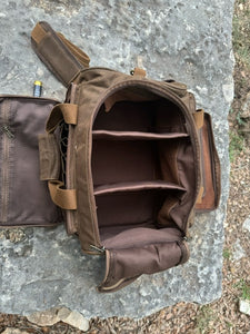 NEW - Range Bag- All Brown Waxed Canvas