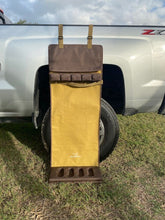 Load image into Gallery viewer, Ultimate Shotgun Rest - New Tan and Brown with Barrel Cover and Velcro Strap